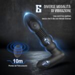 Thrusting Vibrating Prostate Massager Anal Butt Plug in Pakistan - Image 2