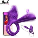 MOOLIGIRL Dual Penis Ring Vibrator
