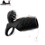 Vibrating Cock Ring with Penis Sleeve In Pakistan