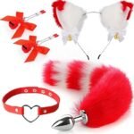 Red Fox Tail Anal Butt Plug In Pakistan - Image 2