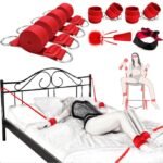 Bed BDSM Sex Bondage Kit Restraints - Image 2