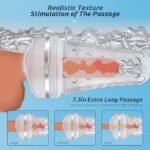 Male Masturbator Realistic Pocket Pussy Transparent In Pakistan - Image 2