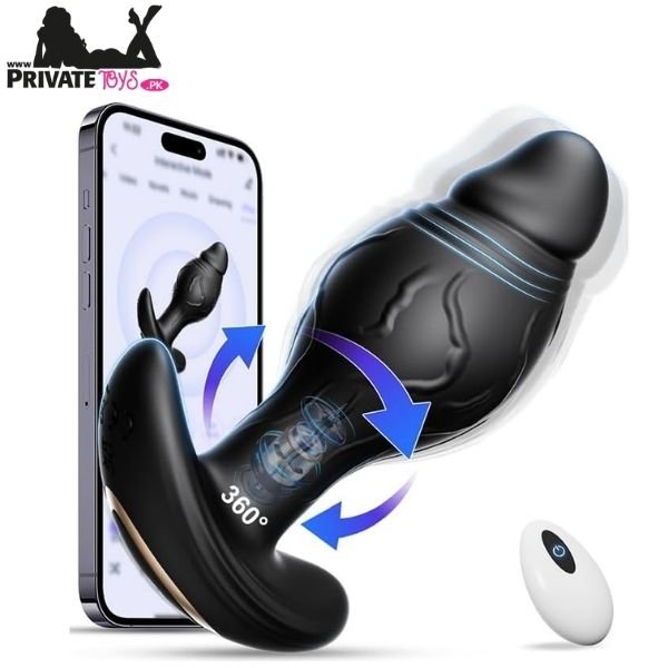 360° Rotating Prostate Massager with APP Control In Pakistan