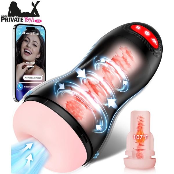 SYDOWARDAL Heated Male Masturbator & Penis Pump