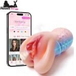 AI Sync Automatic Heated & Vibrating Male Masturbator