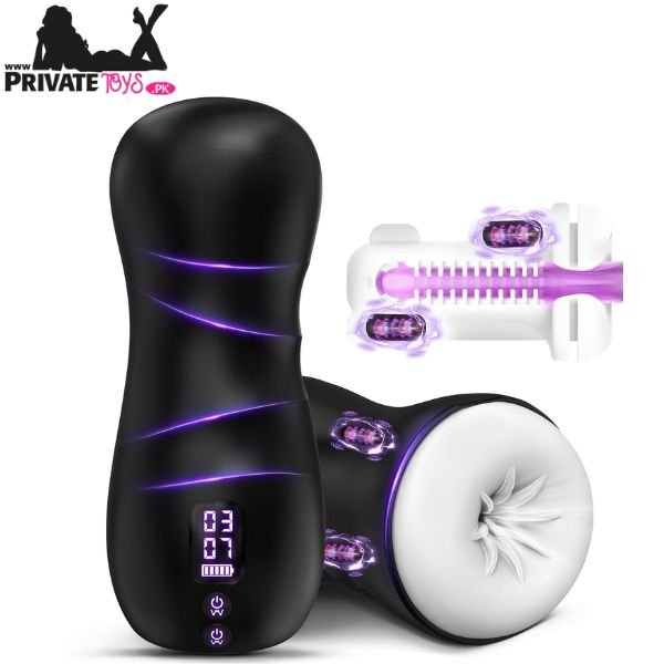 Male Masturbator with 100 Custom Play Modes & Dual Motors In Pakistan