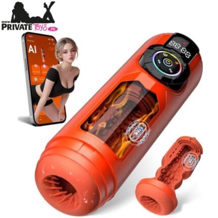 5-in-1 Heated Male Masturbator with App Control In Pakistan