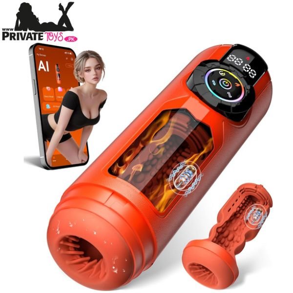 5-in-1 Heated Male Masturbator with App Control In Pakistan 5-in-1 Heated Male Masturbator with App Control In Pakistan