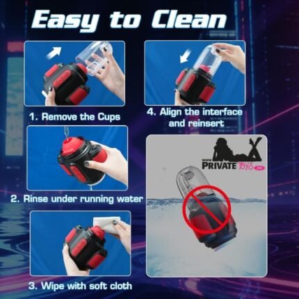 7-in-1 Automatic Water-Spray Male Masturbator Penis Vibrator In Pakistan