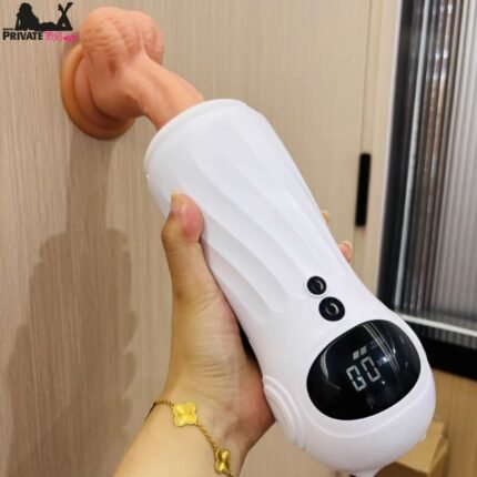 Automatic Male Masturbator Cup with Suction & Vibration