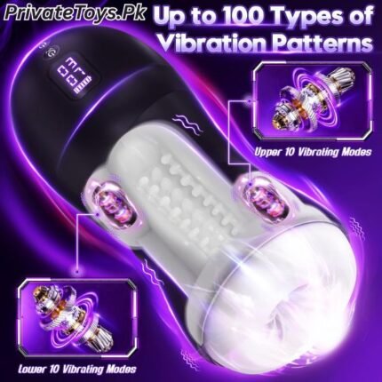 Male Masturbator with 100 Custom Play Modes & Dual Motors In Pakistan