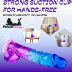 8 Inch Blue Purple Dildo In Pakistan