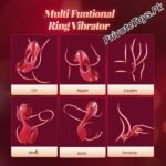 3-Motor Vibrating Cock Ring In Pakistan