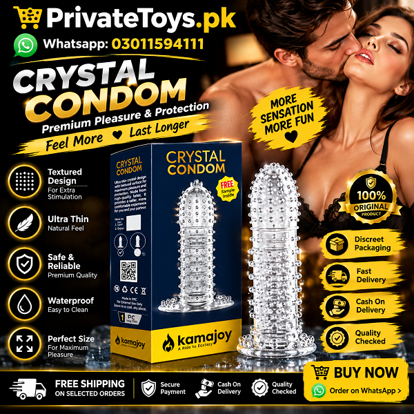Kamajoy Crystal Condoms In Pakistan