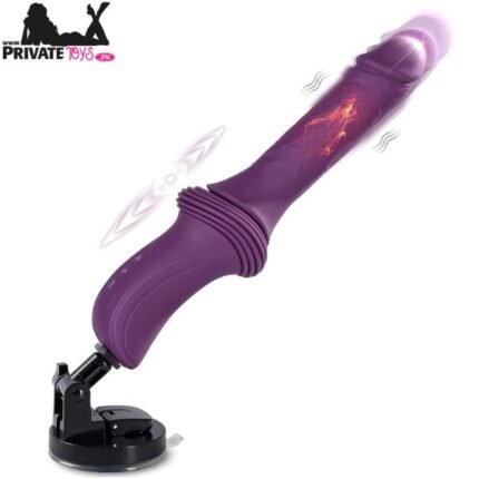 MOMONII Heated Long-Thrust Vibrator Dildo with Suction Cup In Pakistan
